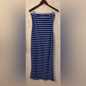 See You Monday Strapless  Dress